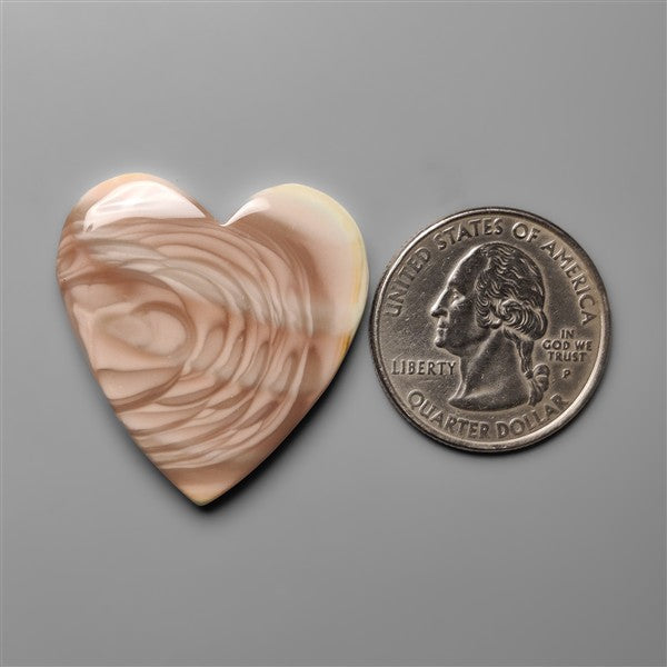 Imperial Jasper Heart Carving