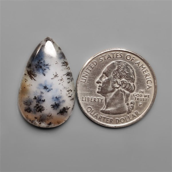 Scenic Dendritic Opal Cabochon