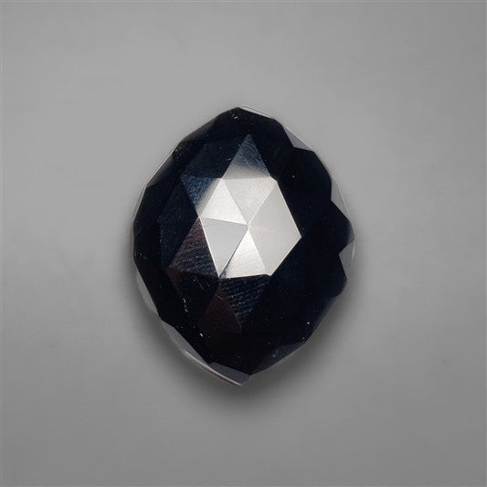 Black Onyx Rose Cut Cabochon