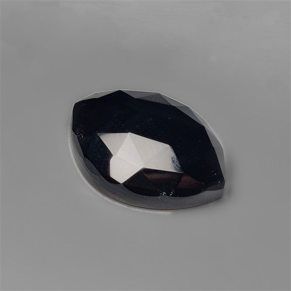 Black Onyx Rose Cut Cabochon