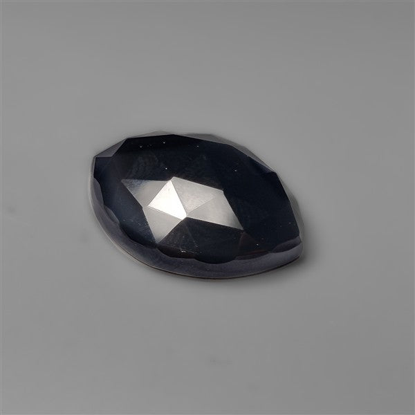 Black Onyx Rose Cut Cabochon