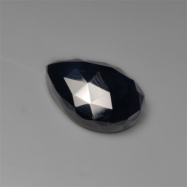 Black Onyx Rose Cut Cabochon