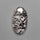Black Tourmalinated Quartz Cabochon Full of Tourmalines