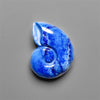 Lapis Lazuli Ammonite Shell Carving
