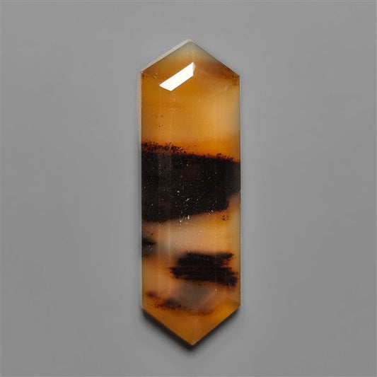 Step Cut Long Montana Agate