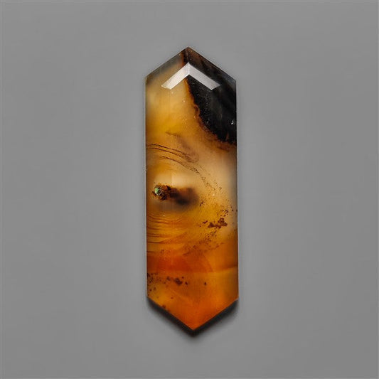 Step Cut Long Montana Agate