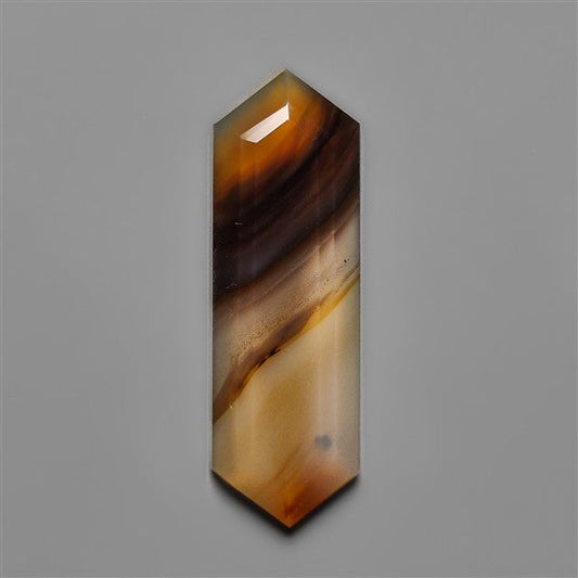 Step Cut Long Montana Agate