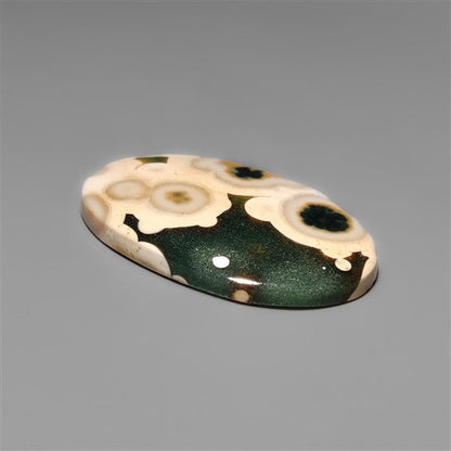 Orbicular Ocean Jasper Cabochon
