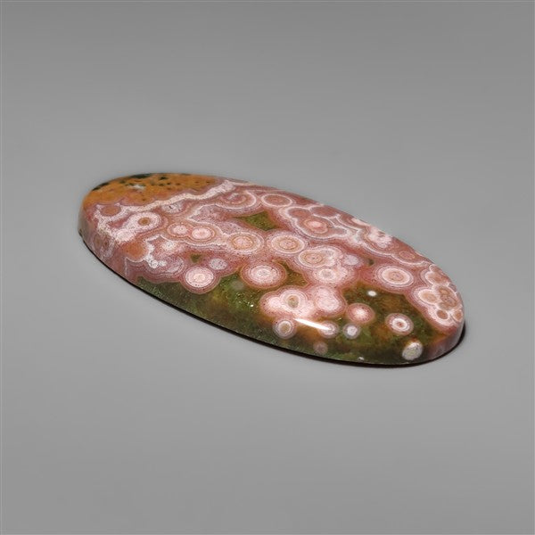 Orbicular Ocean Jasper Cabochon
