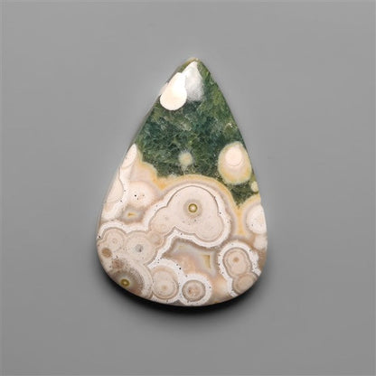 Orbicular Ocean Jasper Cabochon