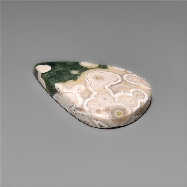 Orbicular Ocean Jasper Cabochon