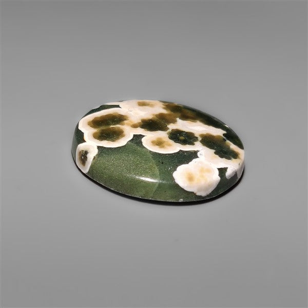 Orbicular Ocean Jasper Cabochon