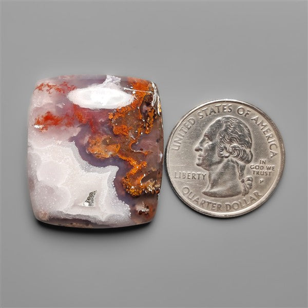 Agua Nueva Agate Gemstone Cabochon