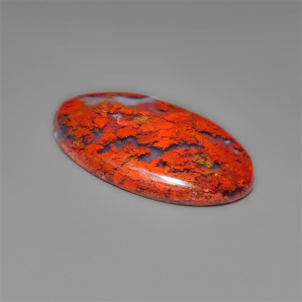 Red Moss Agate Cabochon