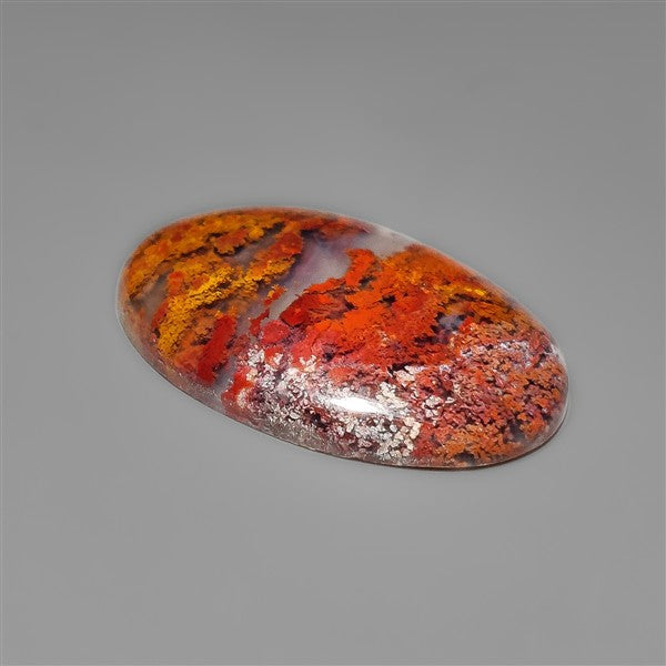 Red Moss Agate Cabochon