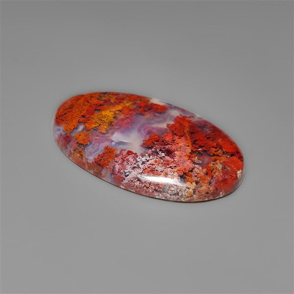 Red Moss Agate Cabochon