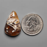 Turkish Tube Agate Cabochon