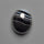 Black Banded Tuxedo Agate Cabochon