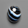 Black Banded Tuxedo Agate Cabochon