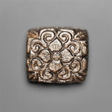 Black Sunstone Cats Eye Mughal Carving