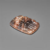 Black Sunstone Cats Eye Mughal Carving