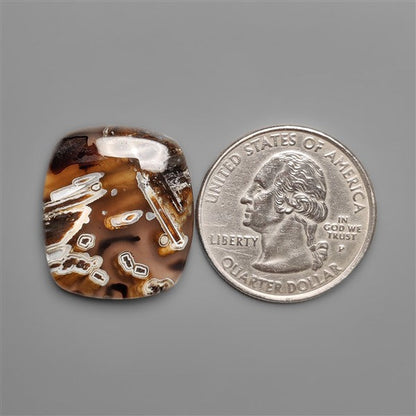 Turkish Tube Agate Cabochon
