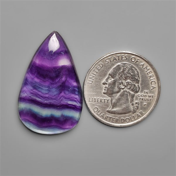 Belgian Fluorite Cabochon