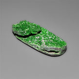 Rare Uvarovite Green Garnet Druzy