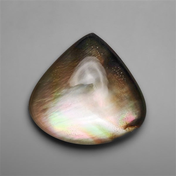 Himalayan Quartz With Rainbow Mother Of Pearl Doublet