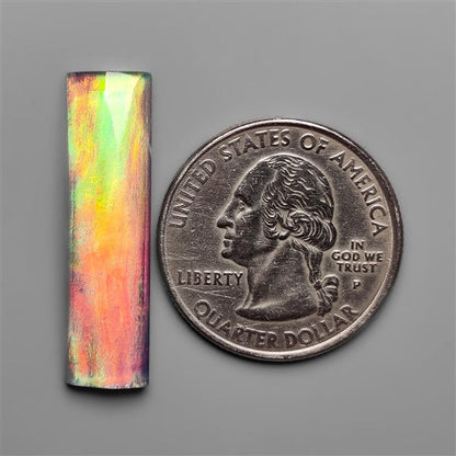 Rose Cut Aurora Opal Doublet