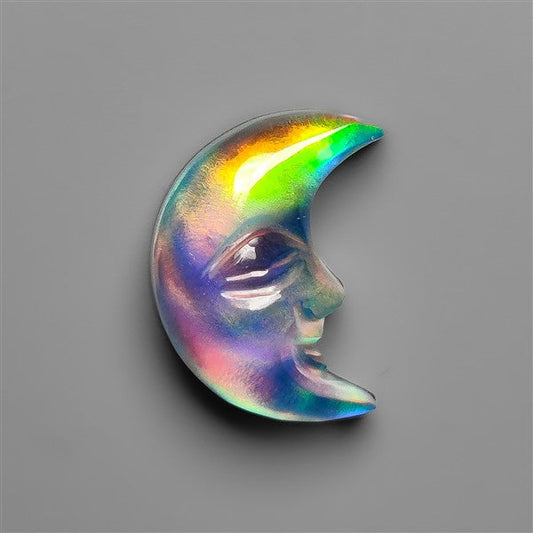 Aurora Opal Moonface Crescent Carving Doublet