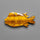 Tiger Eye Goldfish Carving