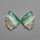 Green Aventurine Butterfly Wings Carving Pair