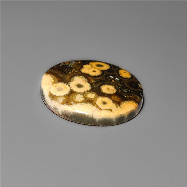 Orbicular Ocean Jasper Cabochon