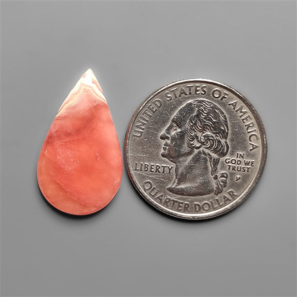 Gemmy Rhodochrosite Cabochon