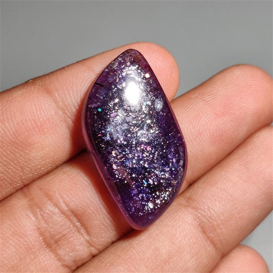Bloodshot Iolite Sunstone Cabochon AAA