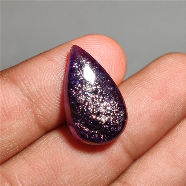 Bloodshot Iolite Sunstone Cabochon AAA