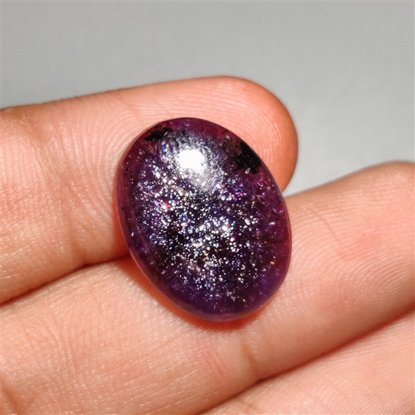Bloodshot Iolite Sunstone Cabochon AAA