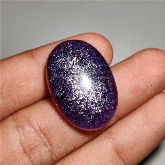 Bloodshot Iolite Sunstone Cabochon AAA