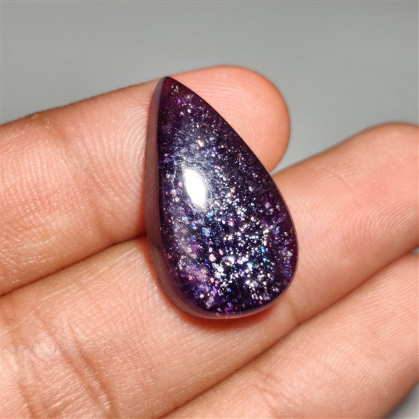 Bloodshot Iolite Sunstone Cabochon AAA