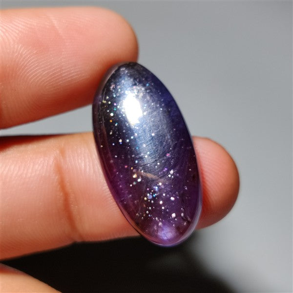 Bloodshot Iolite Sunstone Cabochon AAA