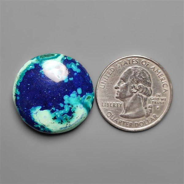Azurite,Malachite And Chrysocolla Cabochon
