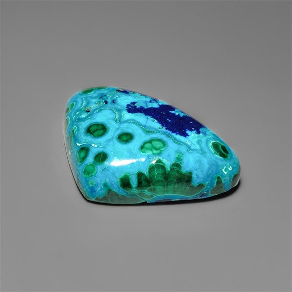 Azurite,Malachite And Chrysocolla Cabochon