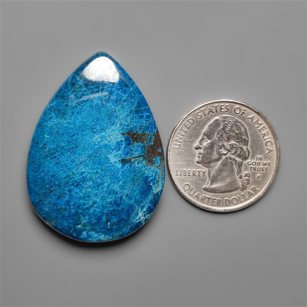 Rare Deep Blue Azurite Cabochon
