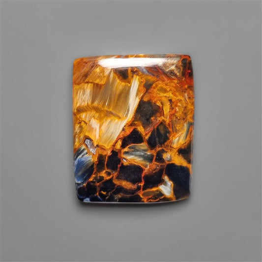 Golden Pietersite Cabochon