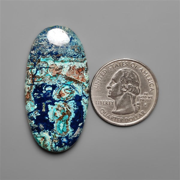 Shattuckite, Azurite & Cuprite