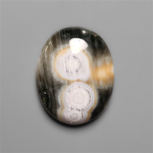 Orbicular Ocean Jasper Cabochon