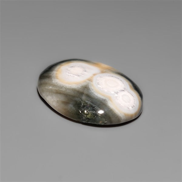 Orbicular Ocean Jasper Cabochon