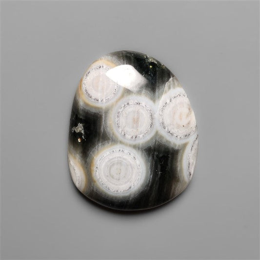 Orbicular Ocean Jasper Cabochon