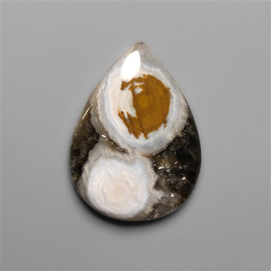 Orbicular Ocean Jasper Cabochon